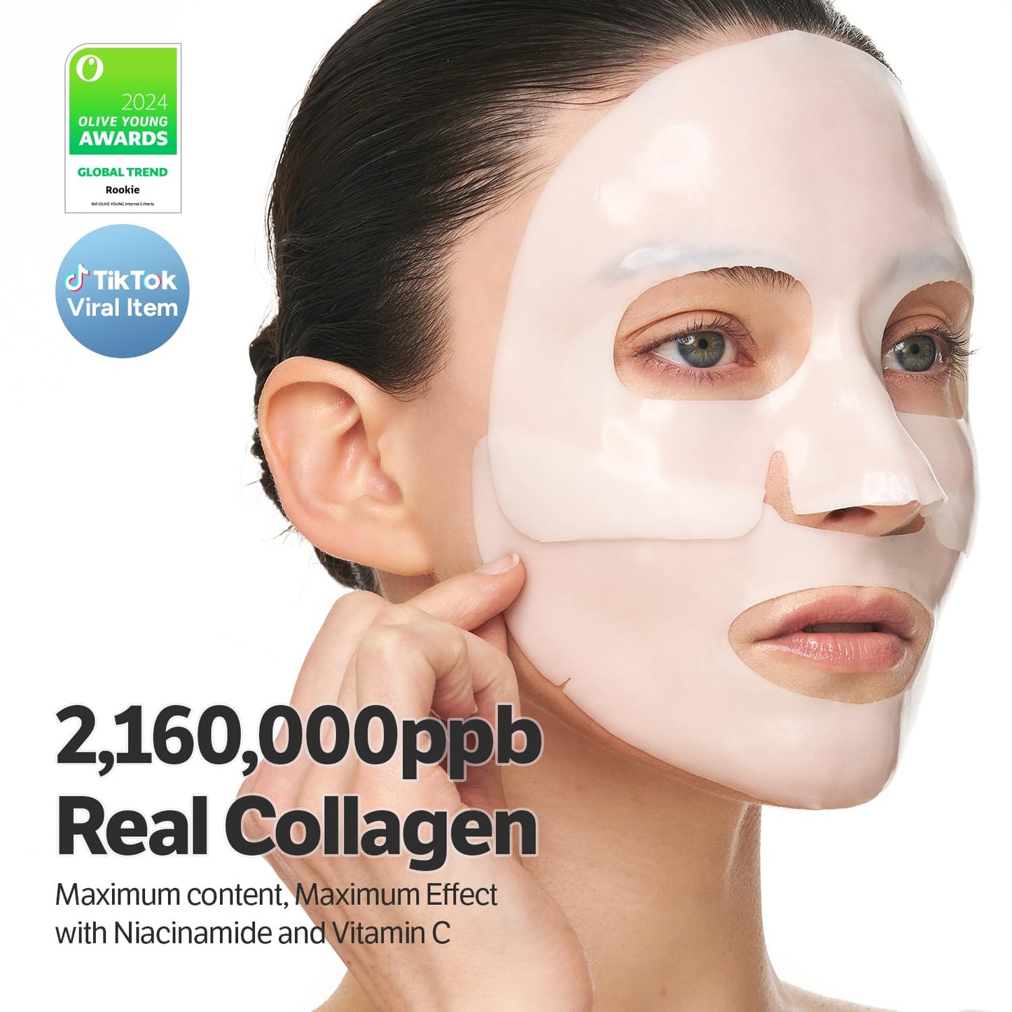 SUNGBOON EDITOR Deep Collagen Niacin-Vita C Overnight Mask - Brightening & Anti-Wrinkle | 4 Pack