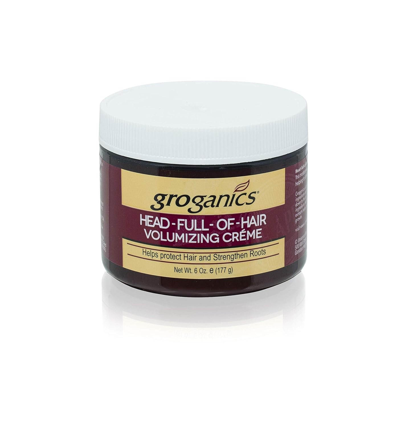 Groganics Head Full of Hair, 6 Ounce