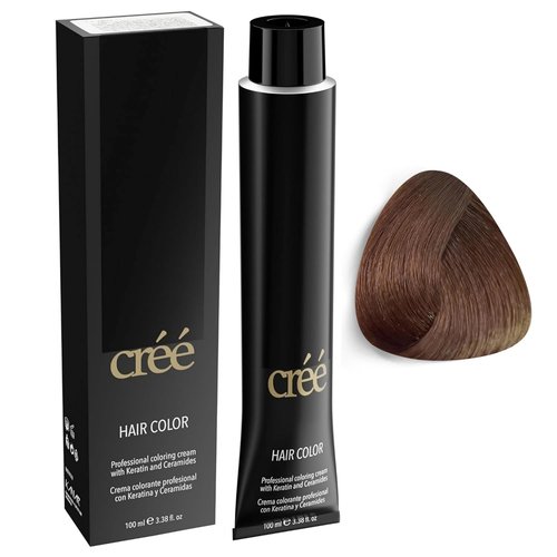 Cree Professional 7.13 Bronze Permanent Hair Color - Long-Lasting, Vibrant Gray Coverage - 100ml | 3.4 fl. oz.