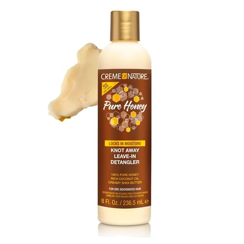 Creme of Nature Pure Honey | Moisturizing Hair Mask for Soft, Hydrated Hair - 12 Oz