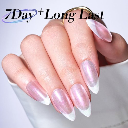 AZUREBEAUTY Chrome Quick Dry Nail Polish - Shine Pearl Natural Lustrous Enamel for DIY Manicure & Pedicure