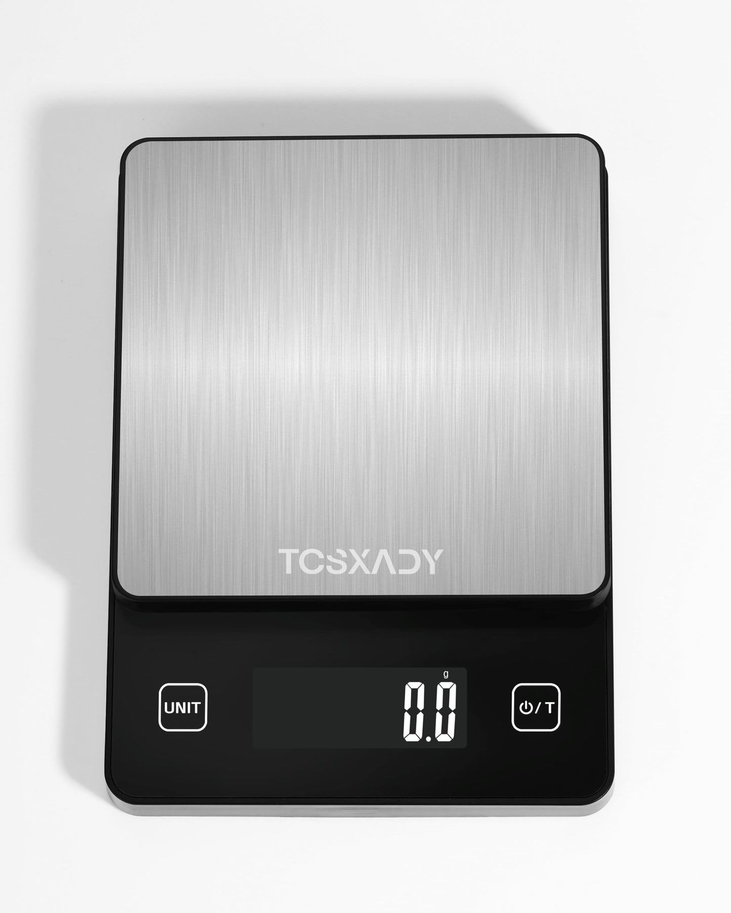 Food Scale, 11lb Digital Kitchen Scale with 6 Units LCD Display and Tare Function,Compact Design for Baking,Healthy Cooking,Meal Prep, 304 Stainless Steel