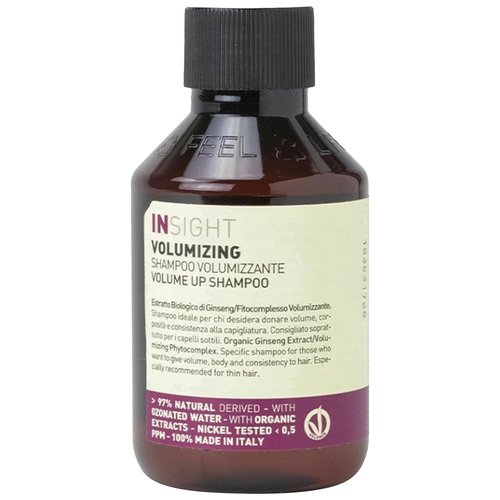 InSight Volumizing Shampoo - 3.4 fl. oz for Fine Thin Hair | Vegan & Unisex Formula