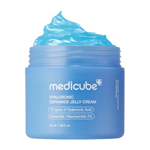 Medicube Jelly Cream - Daily Moisturizer with Hyaluronic Acid | Long-Lasting Hydration | 1.69 fl. oz