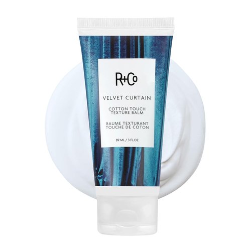 R+Co Velvet Curtain Balm - Lightweight Frizz Control & Texture Styling - Hydrating for All Hair Types - 3oz