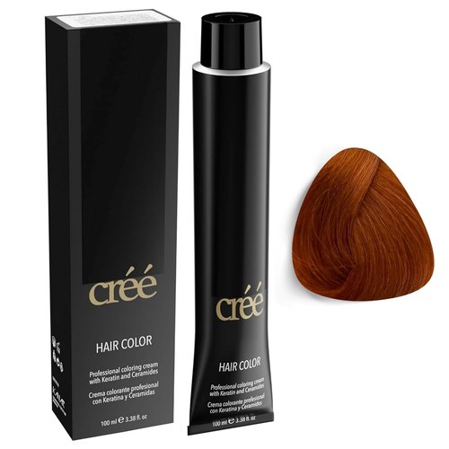 Cree Professional 9.4 Copper Blond Permanent Hair Color - Long-Lasting Gray Coverage | 100ml
