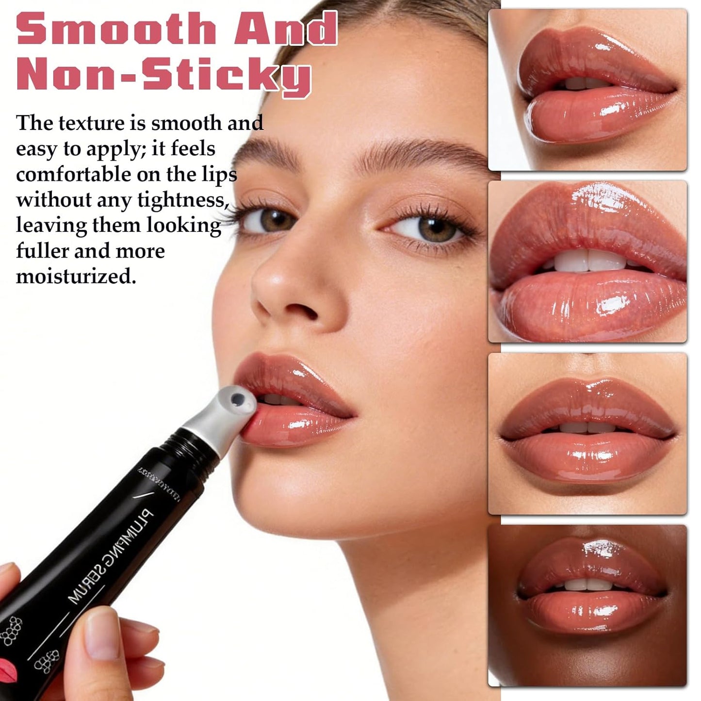 Skiennix Lip Plumper Oil - Long-Lasting Hydration & Instant Volume for Dry, Dark Lips | 2PCS
