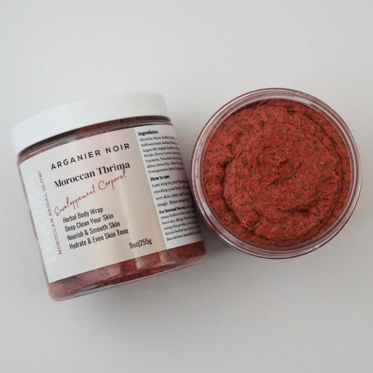 Tbrima Moroccan Enveloppement Corporel Body Herbal Wrap A Mix of Herbs. Made with Argan Oil.