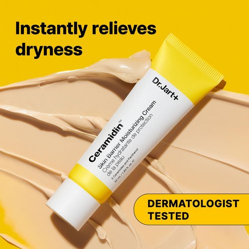 Dr.Jart+ Ceramidin Face Cream - Hydrating Moisturizer with Ceramides & Panthenol | Korean Skin Care