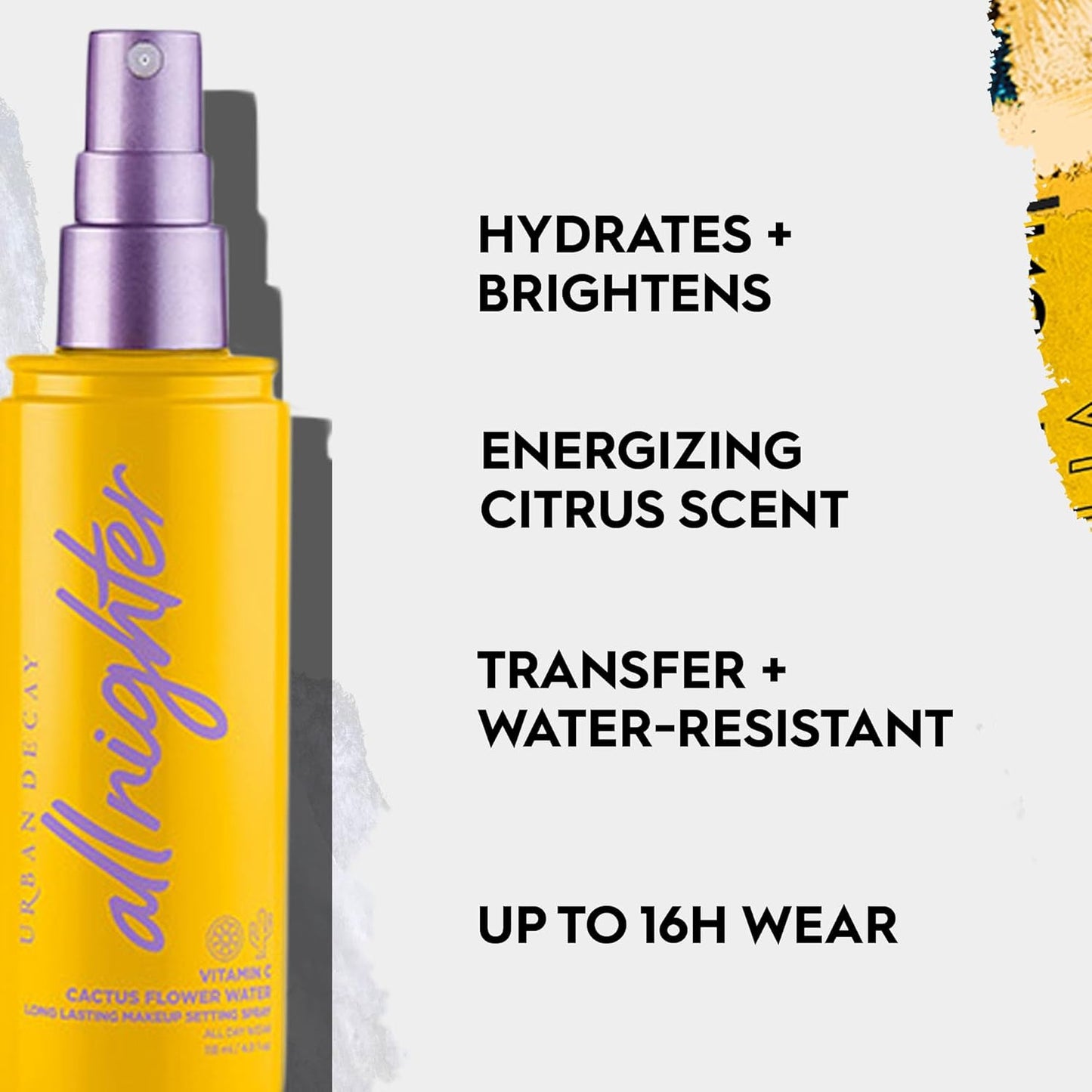 Urban Decay All Nighter Hydrating Makeup Setting Spray - Transfer-Resistant, 16 HR Wear, Vegan, 4 oz