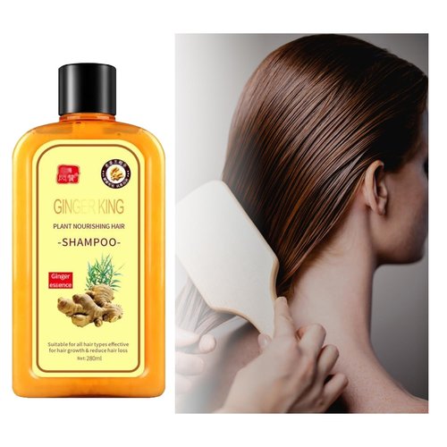Ginaday Instant Ginger Hair Regrowth Shampoo - Anti-Hair Loss Formula for Thicker Hair | 9.47 FL. Oz (280 ML)