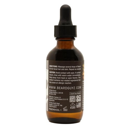 Beard Guyz Beard Oil - Lightweight Moisturizer & Conditioner for Soft, Hydrated Beards - 1.5 oz