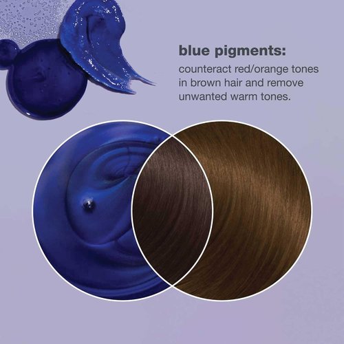 Milk_Shake Cold Brunette Conditioner - Toning Formula with Blue Pigment for Brown Hair | Nourishes & Protects Color