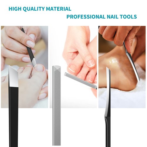 SZQHT Podiatrist Toenail Clippers Set, Professional Toe Nail Clippers for Thick & Ingrown Nails Cutter for Men,Women,Seniors,Heavy-Duty Manicure Set Pedicure Kit for Elder