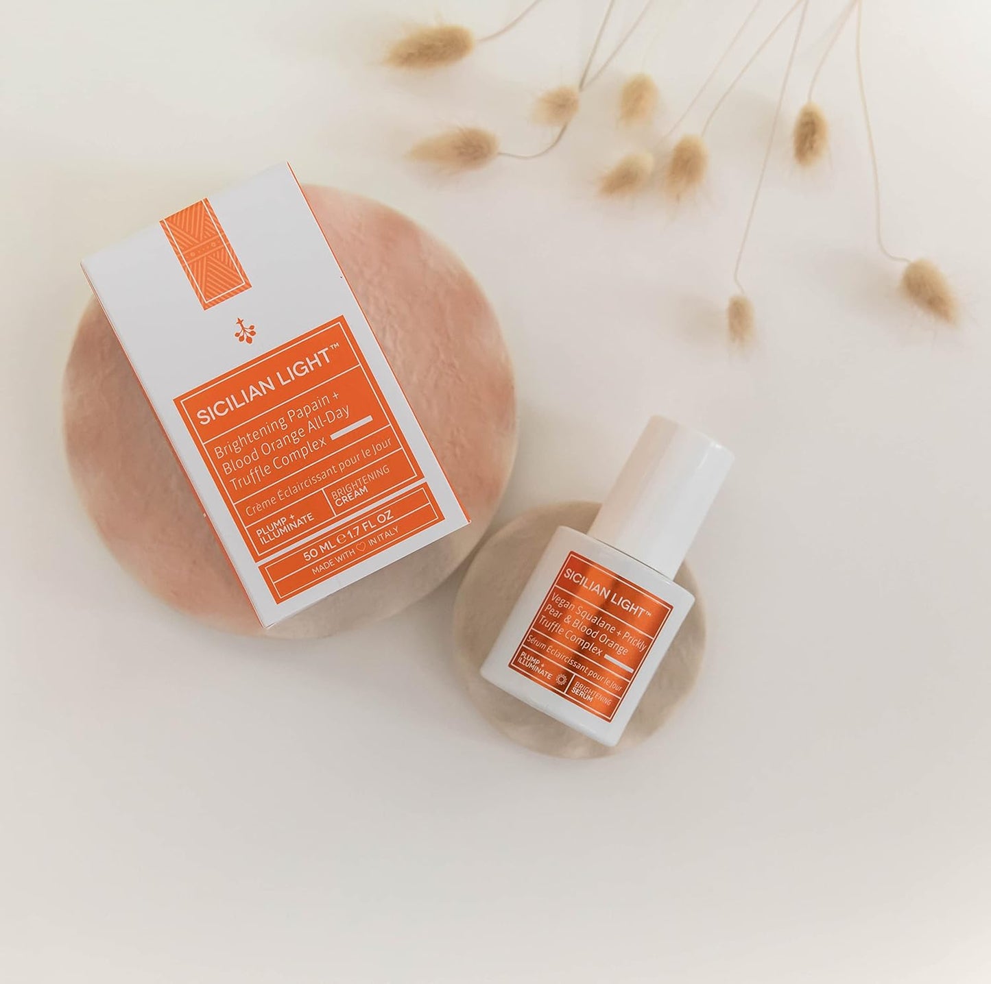 SKIN&CO Roma Sicilian Light Serum - Brightening & Hydrating Formula | 1 Fl Oz