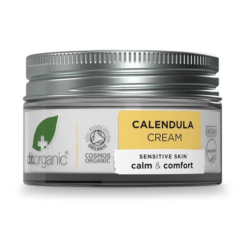 Dr Organic Calendula Face Cream - Nourishing Hydration for Sensitive Skin | 50ml