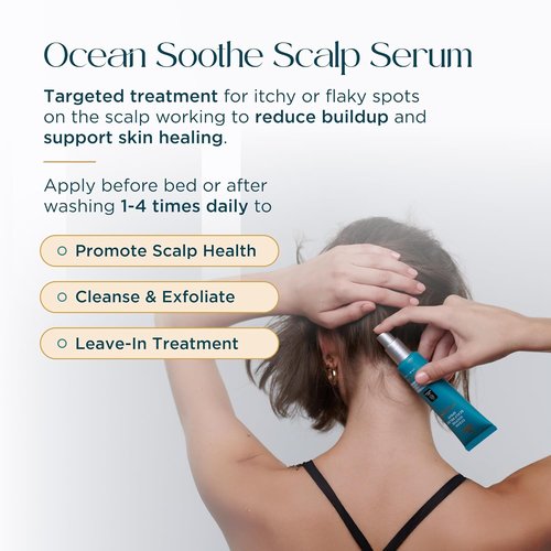 Abundant Natural Health Ocean Soothe Scalp Relief Serum - Magnesium Salt Treatment for Dry Skin | 50mL