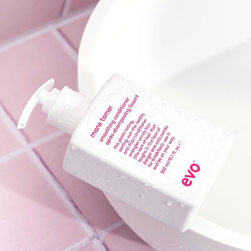 EVO Mane Tamer Smoothing Conditioner - Strengthens, Softens & Reduces Frizz for Shiny Hair