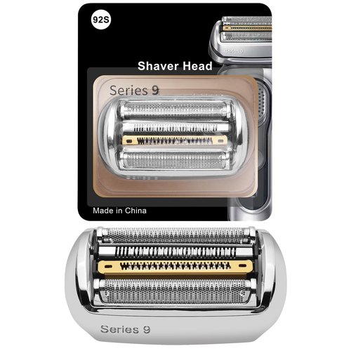 92S Electric Shaver Head Replacement Compatible with Braun 9 Series Foil Shaver 9477cc,9330s,9465cc,9460cc,9419s,9390cc,9385cc
