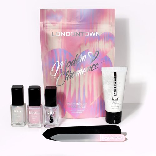 LONDONTOWN Manicure Set - Love & Lakur with Modern Chromance | Perfect Valentine’s Day Gift