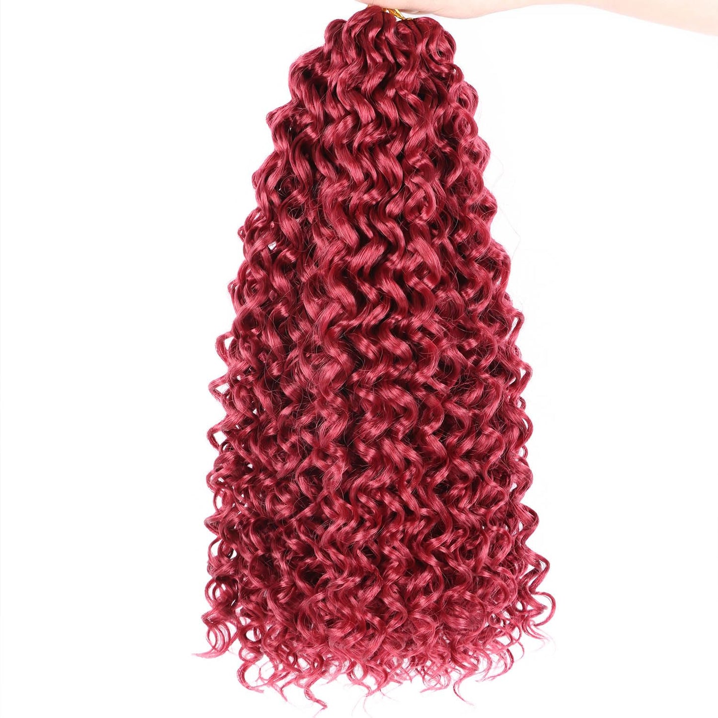 GoGo Curl Crochet Hair 12Inch 6Packs Curly Crochet Hair Water Wave Crotchet Hair for Black Women (12 Inch (Pack of 6), Bug#)