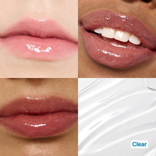 Fwee 3D Changing Gloss - Color-Changing Lip Gloss for Layering & Plumping | 5.3g, Clear