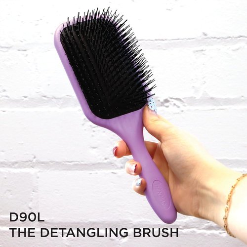 Denman D90L Tangle Tamer Ultra Brush - Effortless Detangling for All Hair Types | Lightweight Design