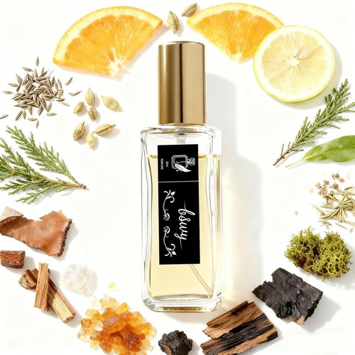 Cologne for Men by [Brand Name] - Spicy Woody Eau De Toilette with Agarwood, Leather & Citrus, 20ml