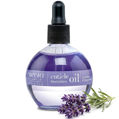 Cuccio Naturale Revitalizing Cuticle Oil - Lightweight Lavender & Chamomile Hydrating Conditioner | 2.30 Fl Oz