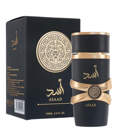 ASAAD Eau de Parfum for Unisex - 3.4 Fl Oz (100ml) - Long Lasting Arabian Style Eau de Parfum (EDP) - Warm Spicy & Woody Fragrance with Tobacco, Coffee, Vanilla & Amber - Premium Gift Fragrance