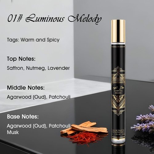 OFUN Cologne Sampler Set for Men - 4 Travel Size Eau De Parfums (4x35ml) | Perfect Gift for Any Occasion