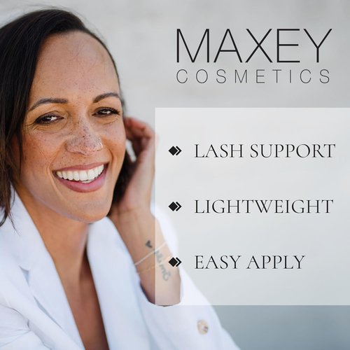 MaxeyLash Eyelash Enhancing Serum - Daily Treatment for Longer, Thicker Lashes | Natural Lash Lift - 3.5 mL