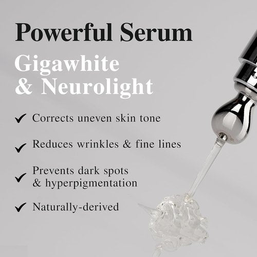 BARULAB Galvanic Dark Spot Serum - Auto Depuffing Eye Cream for Dark Circles & Uneven Skin Tone
