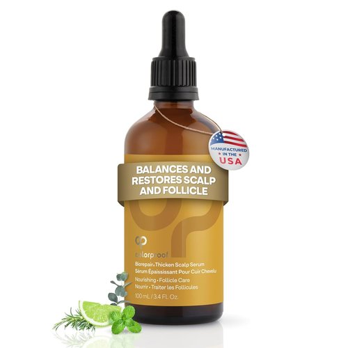 Colorproof Biorepair Scalp & Follicle Care Serum - 3.4 Fl. Oz. | Fresh Lime & Eucalyptus Scent for Fuller Hair