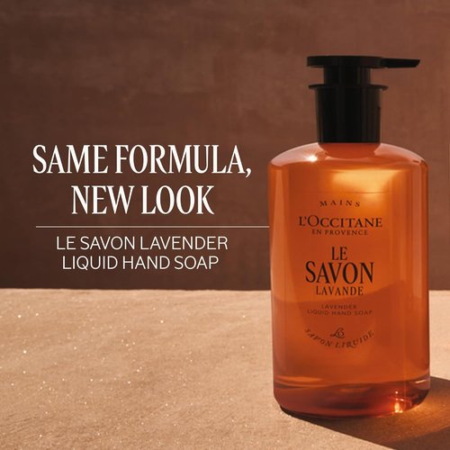 L'OCCITANE Lavender Liquid Soap - Shea Enriched Formula for Hands & Body | 16.90 Fl Oz
