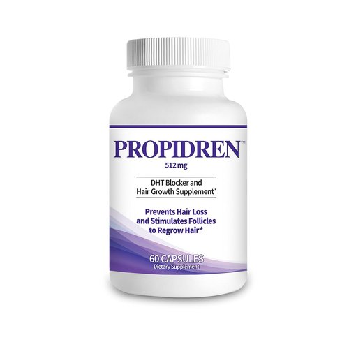 HairGenics Propidren - DHT Blocker Hair Growth Capsules | Prevent Hair Loss & Stimulate Follicles