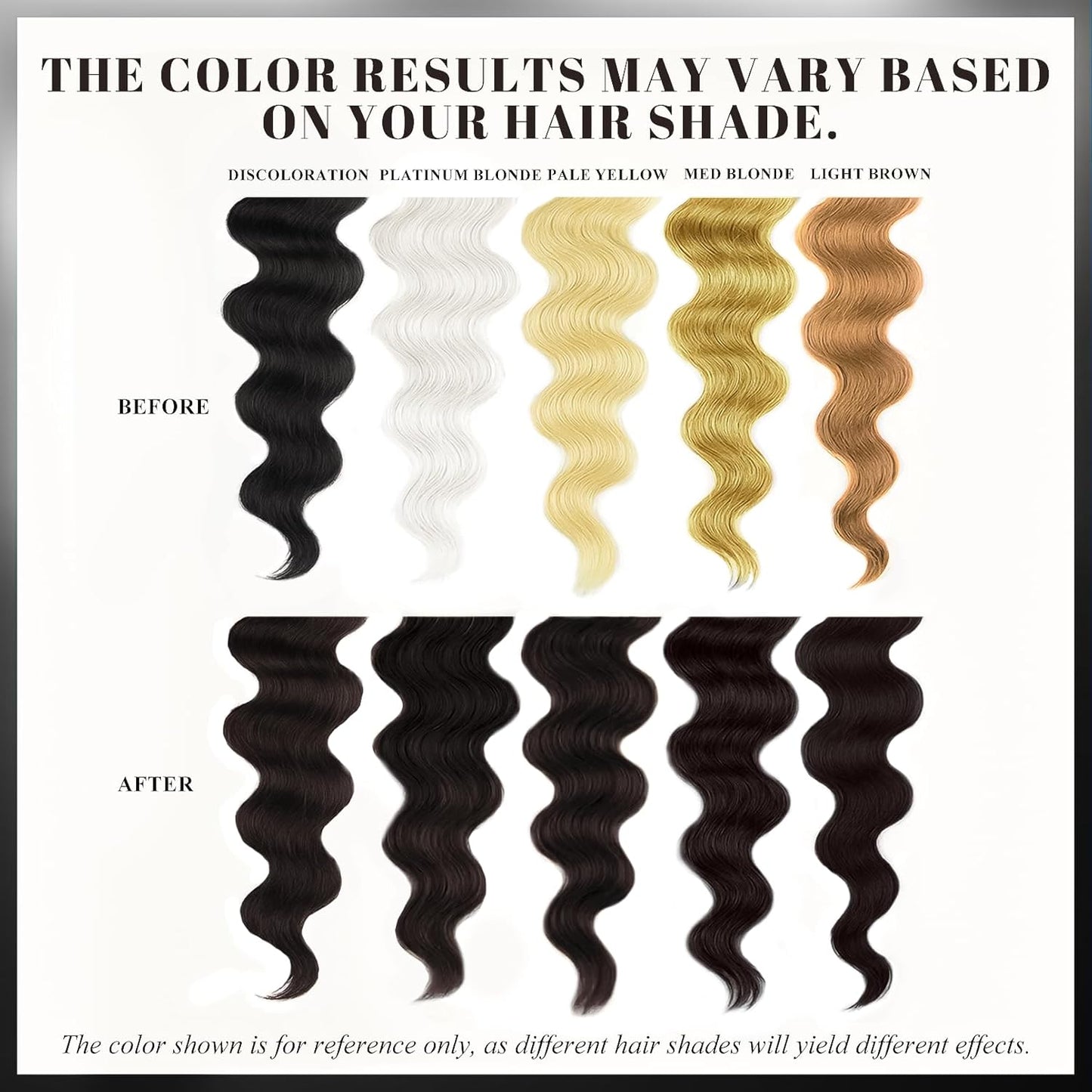 VOLLUCK Color Depositing Conditioner - 3-in-1 Cruelty-Free Hair Mask for Enhanced Shine & Softness | Black, 5.28 Fl Oz