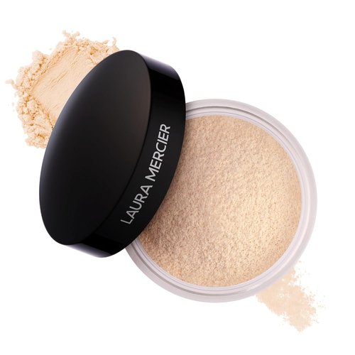 Laura Mercier Translucent Loose Setting Powder - 24HR Shine Control, Soft Matte Finish | Long-Lasting, 4 Shades