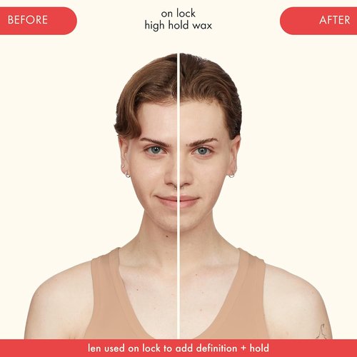 Amika On Lock High Hold Hair Wax - Strong Hold Styling Product for All Hair Types