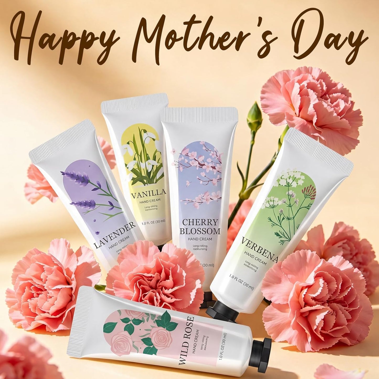 BODY & EARTH Hand Cream Lotion - 30 Pack Mini Size | Perfect for Bridesmaid Gifts & Mother's Day