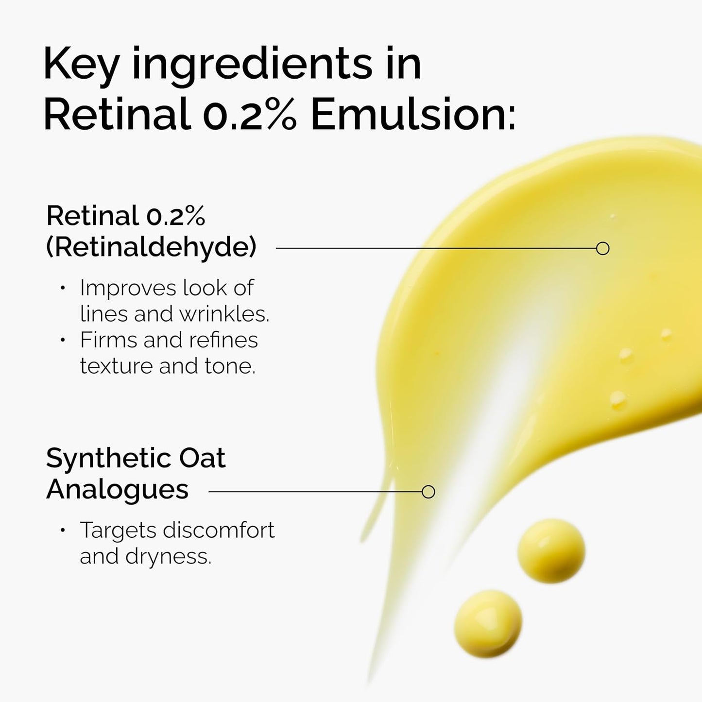 The Ordinary Retinal 0.2% Emulsion - Advanced Anti-Aging Retinoid Serum, 0.5 Fl Oz