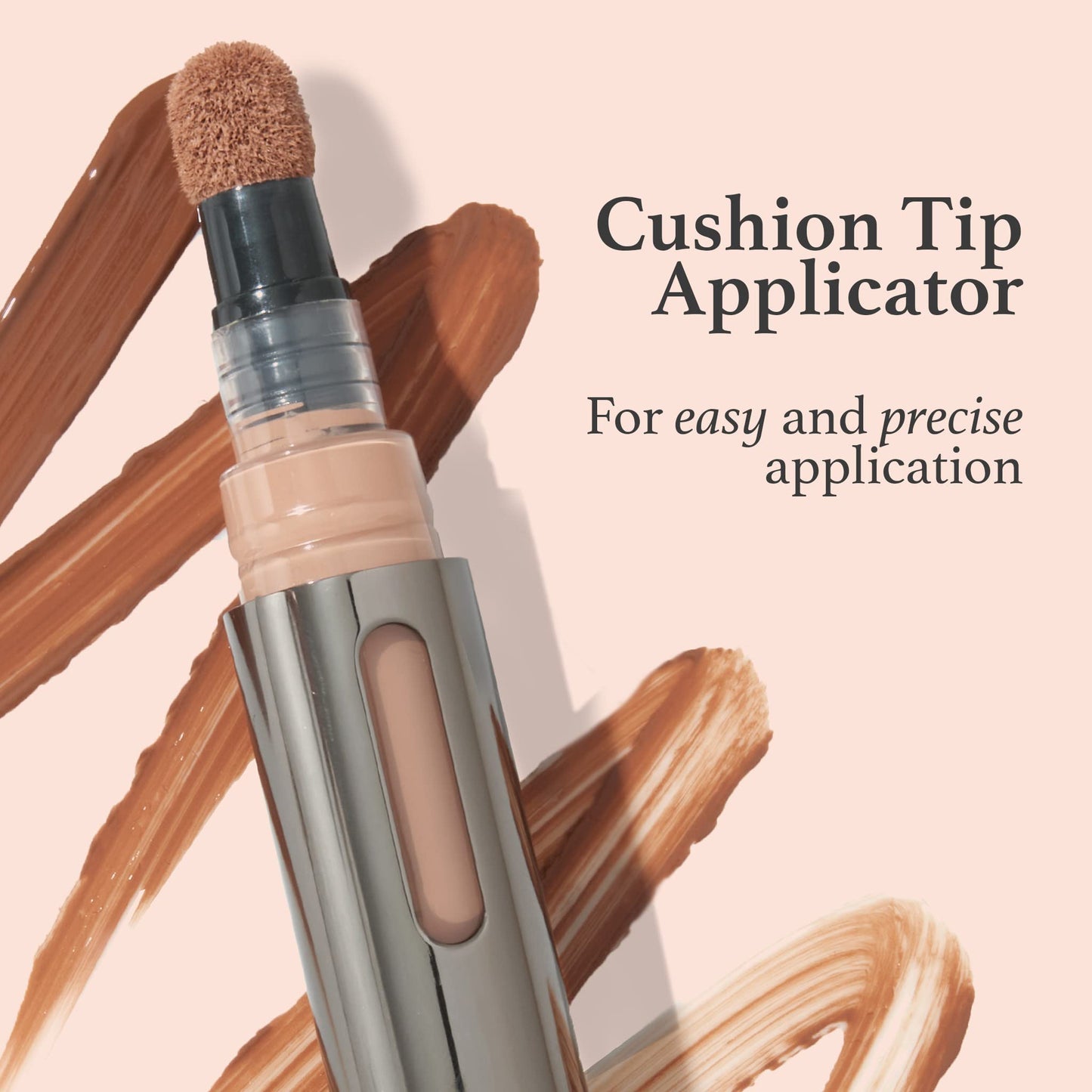 Julep Cushion Complexion Concealer & Corrector Stick - 100 Alabaster - Infused with Turmeric & Hyaluronic Acid - Medium Coverage - Natural Finish