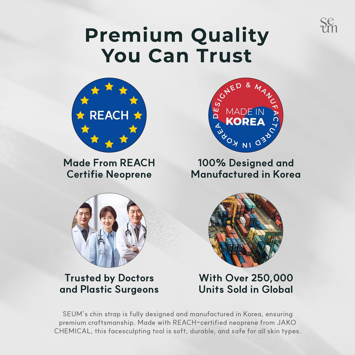 SEUM K-Beauty Korean V Line Lifting Band – Double Chin Strap,Face Lift Device,Jawline Shaper, V Line Lifting Mask,Jaw strap,Chin strap for sleeping,Best Face lifting device,Facelift device