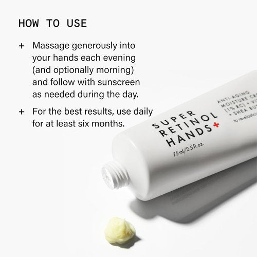 Beauty Pie Super Retinol Hand Cream - 1% Encapsulated Retinol Complex for Fine Lines & Age Spots - Deeply Hydrating & Fragrance-Free