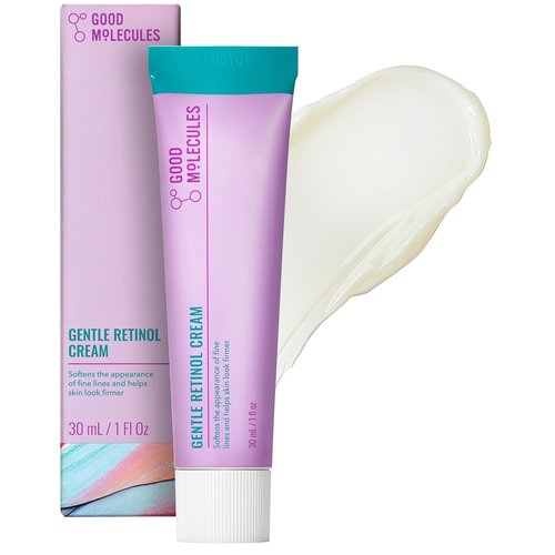 Good Molecules Gentle Retinol Cream - Anti-Aging Night Cream with Bakuchiol for Fine Lines & Wrinkles