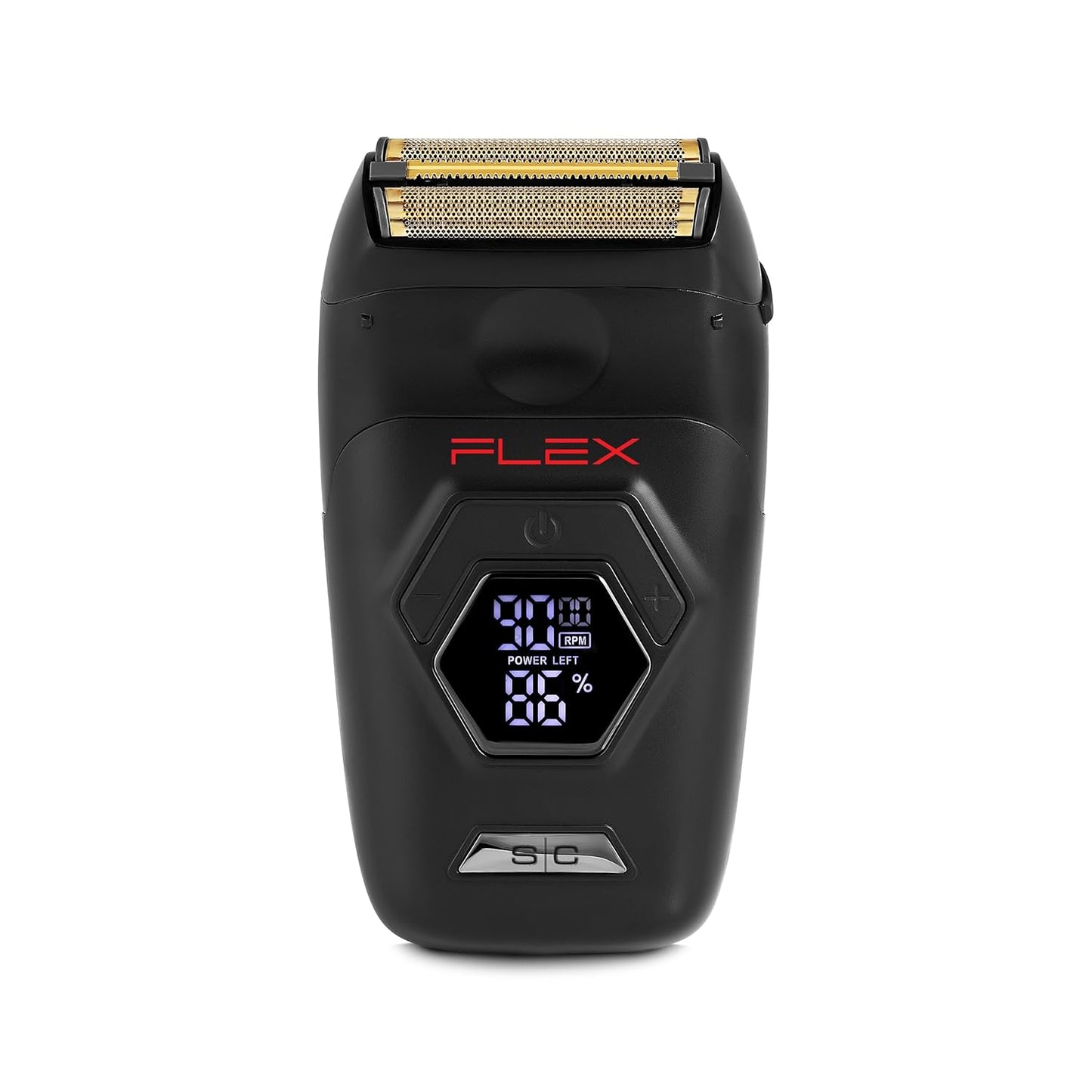 StyleCraft Flex Foil Shaver - Professional Super-Torque Motor with Digital LCD Display & Micro-Trimmer Blade