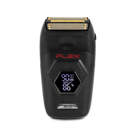 StyleCraft Flex Foil Shaver - Professional Super-Torque Motor with Digital LCD Display & Micro-Trimmer Blade