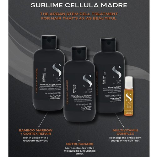 ALFAPARF MILANO Nourishing Multiplier for Dry Hair | Sublime Cellula Madre - Lightweight, Color Protecting, Adds Shine (5.07 fl. oz.)