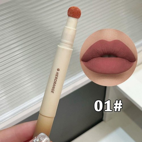 Pro Twist Velvet Matte Lip Pen Set - 6 Waterproof Kiss-Proof Shades | Peachy Nude for Fall & Winter