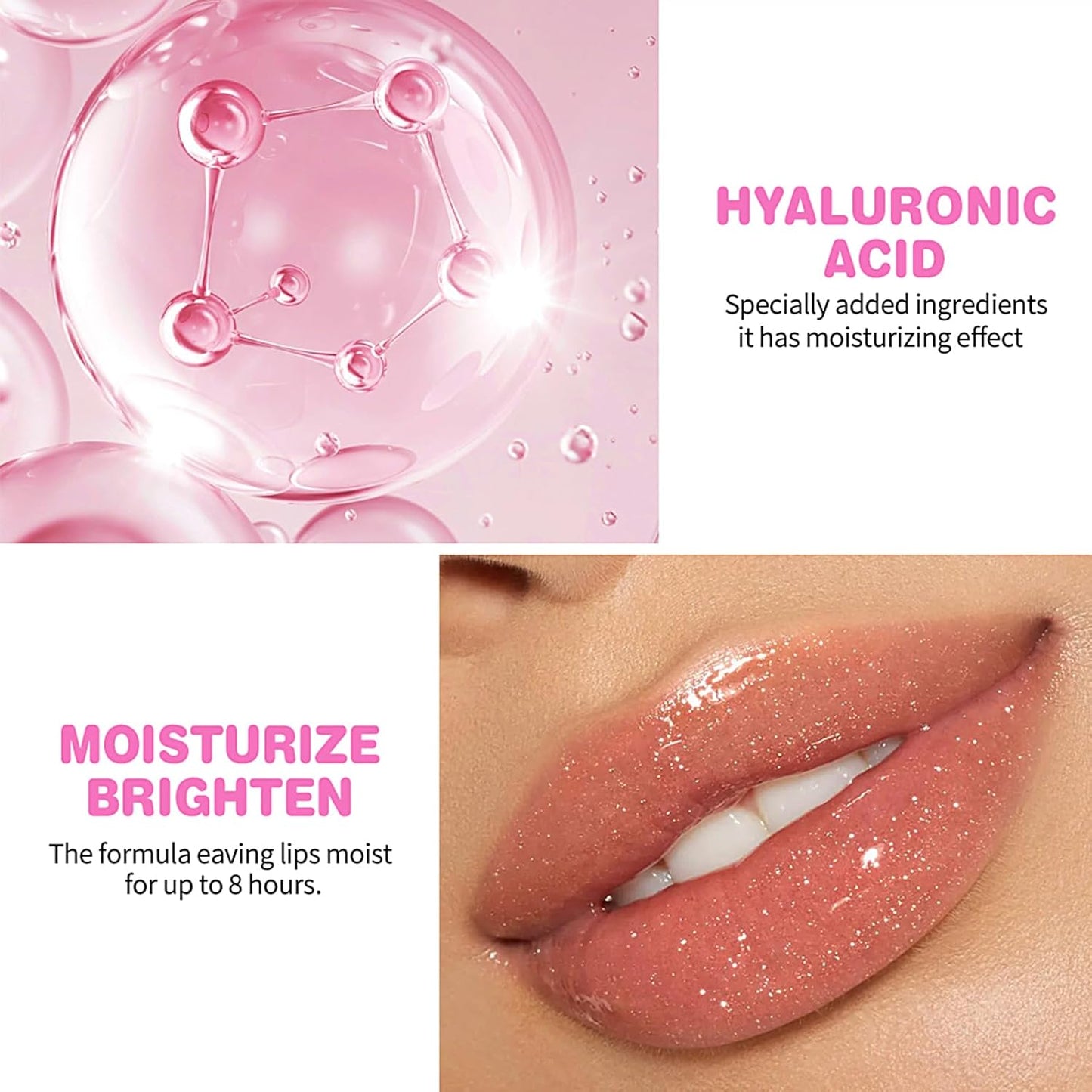 Skiennix Hydrating Tinted Lip Balm - Natural Plumper Gloss for Lightweight Moisturizing Care